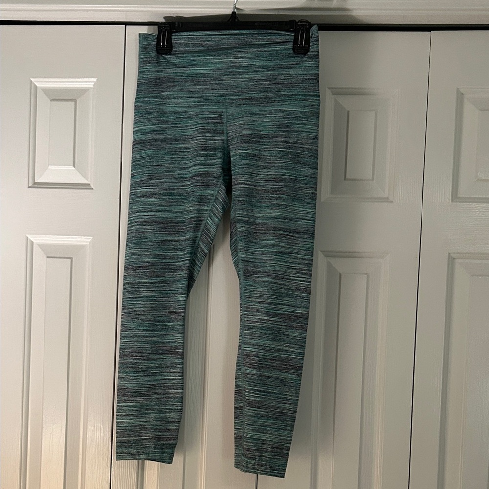 lululemon athletica Teal Heathered Leggings